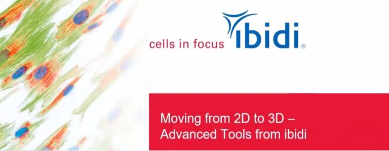 Moving from 2D to 3D – Advanced Tools from Ibidi